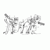 Схема узла: Switch/cable для Honda GL1500 Gold Wing Special Edition