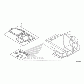 Схема вузла: Комплект прокладок В для Honda GL1800 Gold Wing Valkyrie