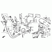 Схема вузла: Switch / cable для Honda VT600 Shadow VLX Deluxe