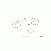 Схема вузла: Billet banjo bolt covers для Honda VTX1800