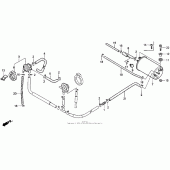 Схема вузла: Evap canister ac для Honda ST1100 Pan-European