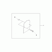 Схема вузла: Backrest trim для Honda VT1100 Shadow Sabre