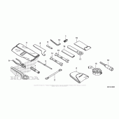 Схема вузла: Інструмент для Honda CBR600