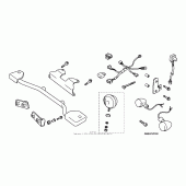 Схема вузла: Chrome light bar для Honda VTX1300