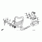 Схема вузла: Servo motor для Honda CBR600 CBR600RR