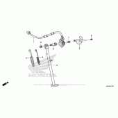 Схема вузла: Підставка для Honda CRF250 CRF250RL Rally