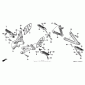 Схема вузла: Step (05-) для Honda CBR600 CBR600RR