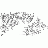 Схема вузла: Cowl для Honda ST1100 Pan-European