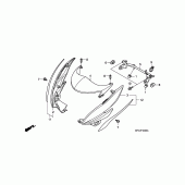 Схема вузла: Cowling comp для Honda CB600F Hornet