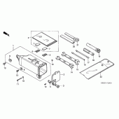 Схема вузла: Інструмент для Honda XR125