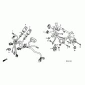 Схема вузла: Cowl stay для Honda ST1300 Pan-European