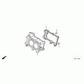 Схема узла: Цилиндр для Honda FJS600 Silver Wing