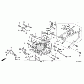 Схема вузла: Рама для Honda CRF450 CRF450X