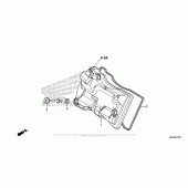 Схема узла: Клапанная крышка для Honda NC700