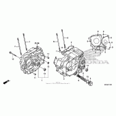 Схема вузла: Картер двигуна для Honda CRF230 CRF230F