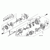 Схема узла: Генератор для Honda ST1100 Pan-European