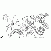 Схема узла: Воздушный фильтр для Honda XR250