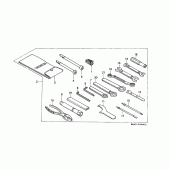 Схема вузла: Інструмент для Honda VT1100 Shadow