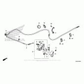 Схема вузла: Parking Brake для Honda NC700