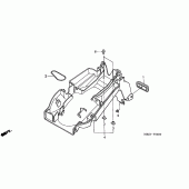 Схема узла: Заднее крыло (CB600F2/F22) для Honda CB600F Hornet