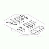 Схема вузла: Інструмент для Honda XR650