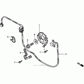 Схема вузла: Генератор для Honda VT1100 Shadow ACE Tour