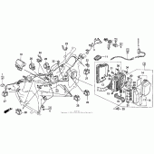 Схема узла: I wire harness для Honda GL1500 Gold Wing Interstate