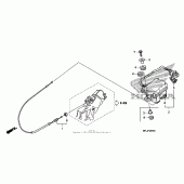 Схема вузла: Servo motor для Honda CBR1000 CBR1000RR (ABS) Fireblade