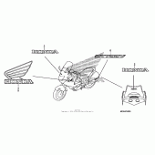 Схема вузла: Mark для Honda NT700 NT700V