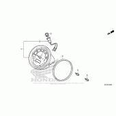 Схема вузла: Meter (1) для Honda VT1300 Stateline