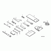 Схема вузла: Інструмент для Honda CBF600