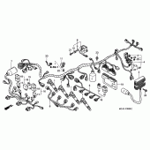 Схема вузла: Електрообладнання (CBR900RRY, 1 / RE1) для Honda CBR900RR CBR929RR Fireblade