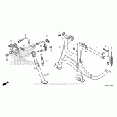 Схема вузла: Підставка для Honda VFR1200 Crosstourer