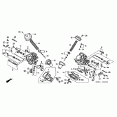 Схема вузла: Карбюратор (COMPONENT PARTS) для Honda XL650 Transalp