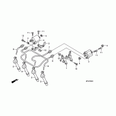 Схема вузла: Котушка запалювання для Honda CB600F Hornet