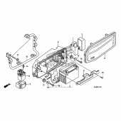 Схема вузла: Акумулятор для Honda XR650