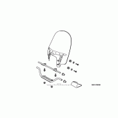 Схема вузла: Windshield (sport-custom) для Honda VTX1800