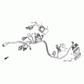 Схема вузла: Електрообладнання для Honda CBR600 CBR600F