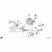 Схема вузла: Steering Damper для Honda CBR1000 CBR1000RR Fireblade
