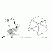 Схема вузла: Підставка для Honda CRF450 CRF450X