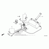 Схема вузла: Акумулятор для Honda CB1000 CB1000R