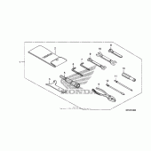 Схема вузла: Інструмент для Honda VT1300 Sabre