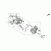 Схема вузла: Карбюратор (ASSY.) Для Honda VT1100 Shadow Aero
