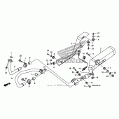 Схема вузла: Вихлопна система для Honda NT700 NT700V