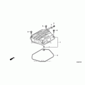 Схема вузла: Клапанна кришка для Honda CRF125 CRF125F