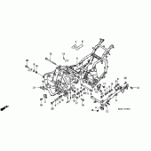 Схема вузла: Рама для Honda GL1500 Gold Wing Special Edition