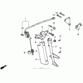 Схема вузла: Stand 90-93 для Honda VFR750F Interceptor