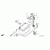 Схема вузла: Акумулятор (CBR1000RR4 / 5) для Honda CBR1000 CBR1000RR Fireblade