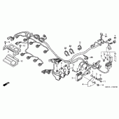 Схема вузла: Електрообладнання для Honda CBR600 CBR600RR