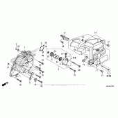 Схема вузла: Кришка генератора для Honda VFR1200 Crosstourer